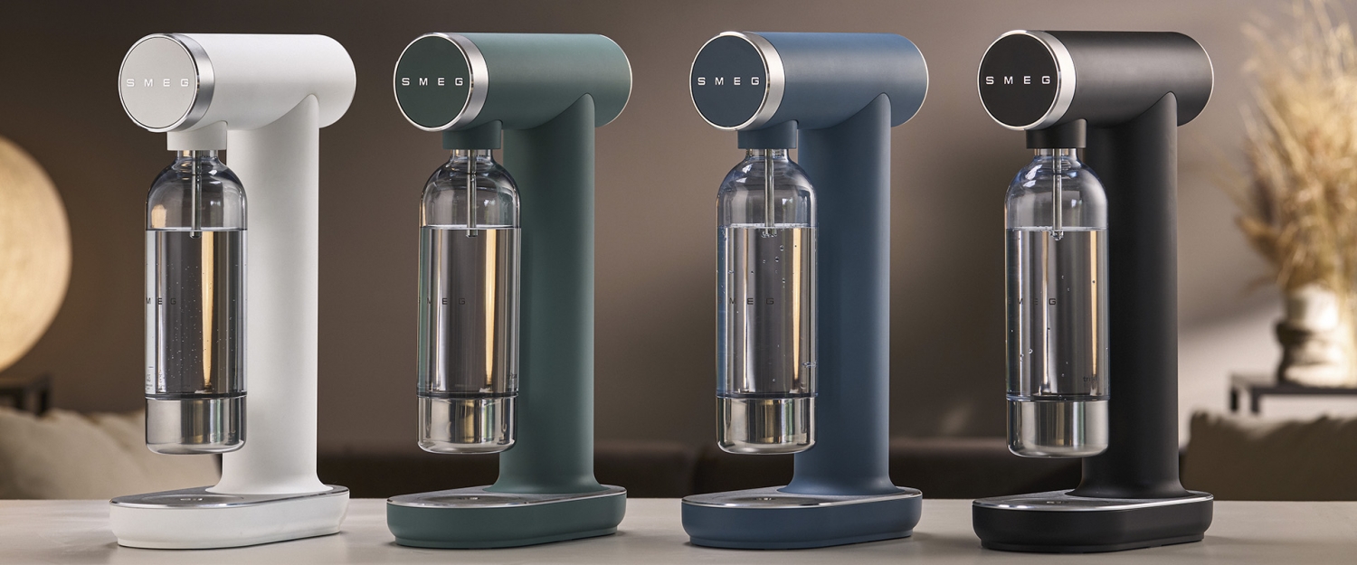 Smeg Soda Maker: estilo y sostenibilidad para disfrutar del agua con gas en casa